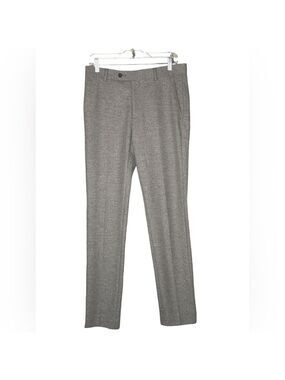 WES Ultra Slim Gray Tweed Men's Dress Pants Size 32